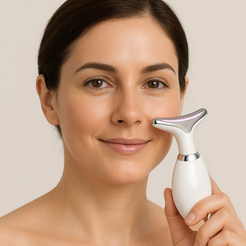 جوانسازی پوست صورت در منزل با دستگاه لیفتینگ صورت؛ واقعیت علمی، مزایا، معایب و بهترین انتخاب