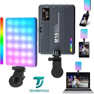 نور ثابت RGB جیبی مدل M16