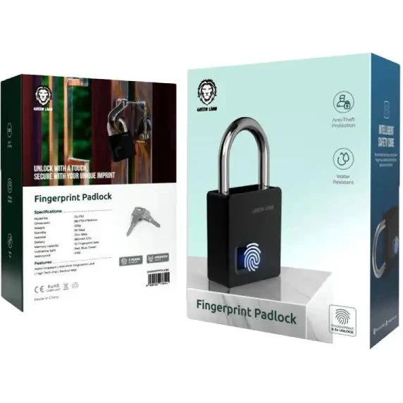 قفل اثر انگشتی گرین لاین GNMINIFPPDLK