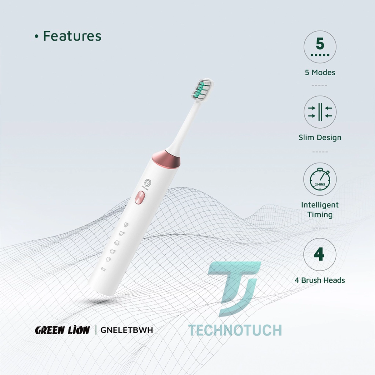 مسواک برقی Green Electric Toothbrush